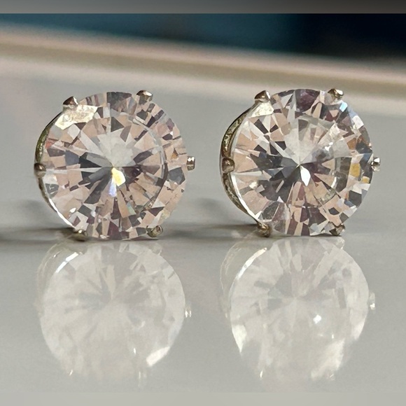 Jewelry - Vintage Large Crystal Rhinestone Statement Earrings